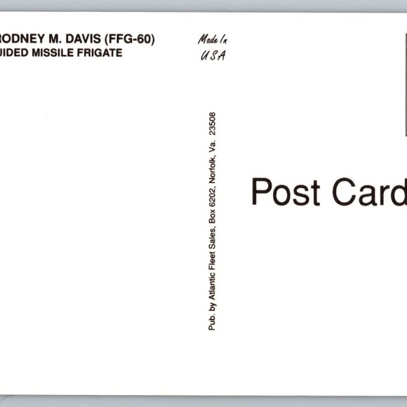 Postcard  Unposted  Warships [Frigates] Lot of 8 Historic Collection #1167 - Picture 8 of 16